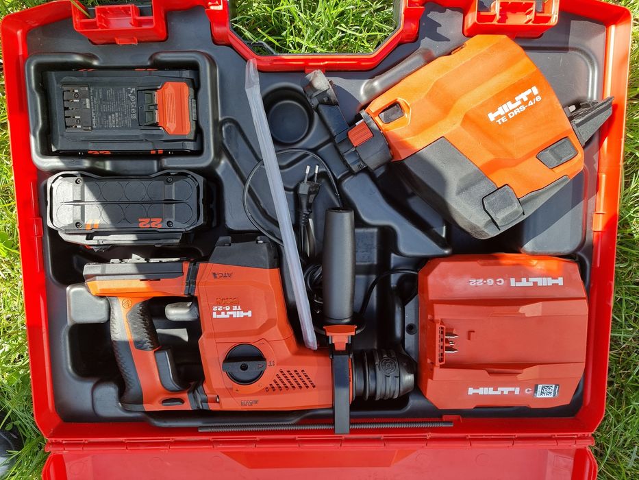 Mlotowiertarka Hilti te6 22 DRS baterie 8.0