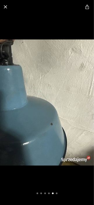 Lampa wisząca OBs-2  niebieska