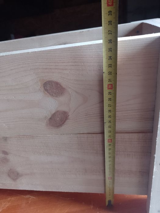 Donica ogrodowa drewniana