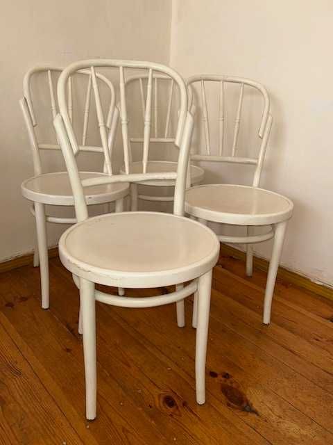 KRZESŁA gięte 4sztuki.