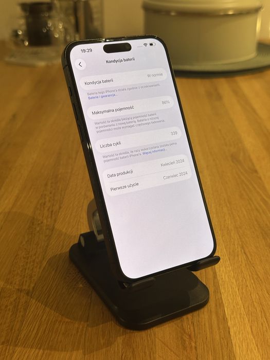 iPhone 15 Pro Max 256GB Black Titanium idealny!!