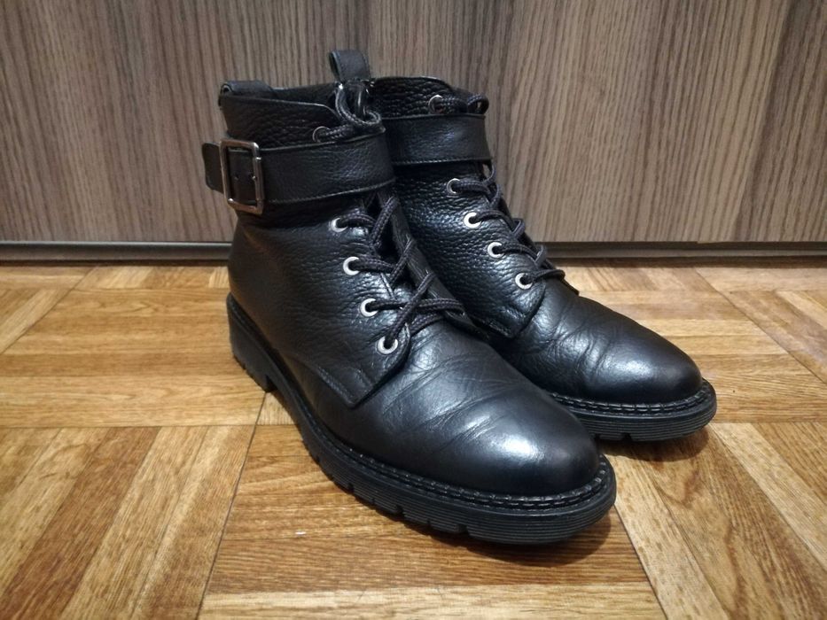 Damskie buty zimowe kozaki botki - rozmiar 37