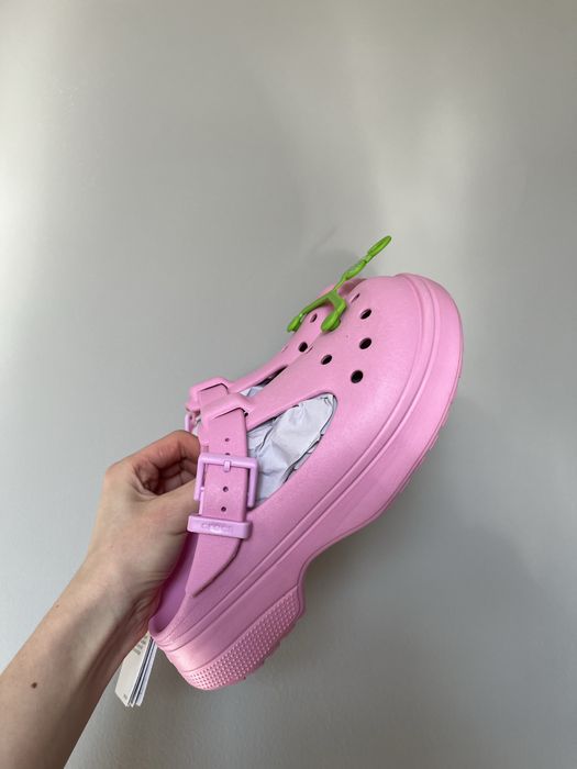 Уцінка Crocs mary jane pink 37, крокси мері джейн рожеві