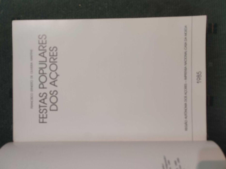Festas Populares dos Açores - Francisco Ernesto de Oliveira Martins