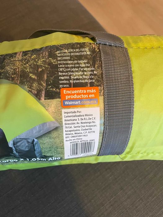 Tenda para duas pessoas com 2 usos apenas