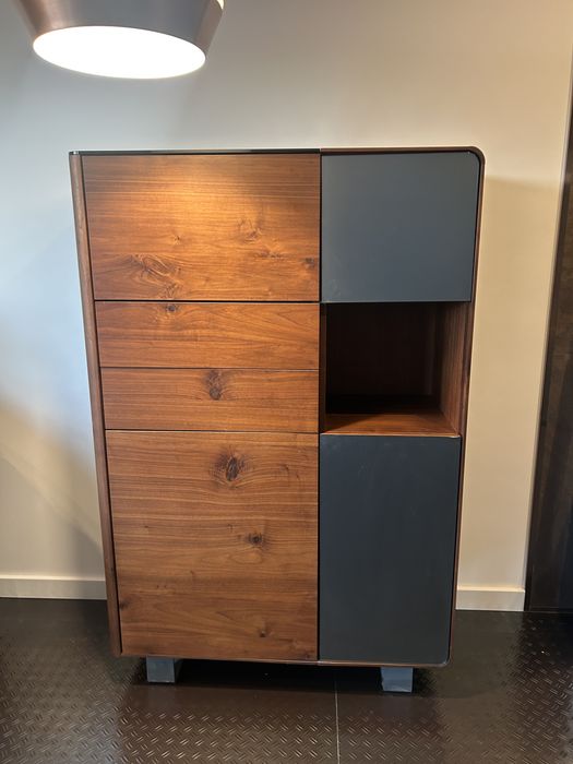 Kredens komoda orzech drewno naturalne klose