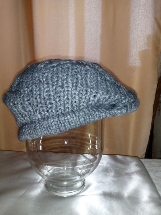 Кепка зимова  в'язана