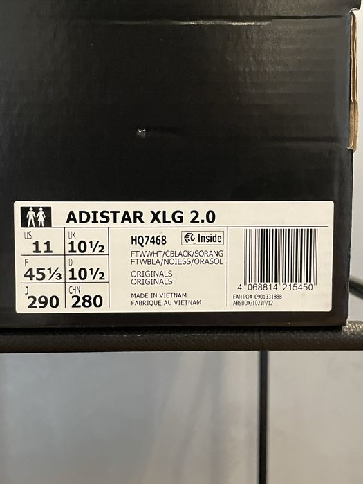 Buty Adidas adistar xlg  45  i 1/3