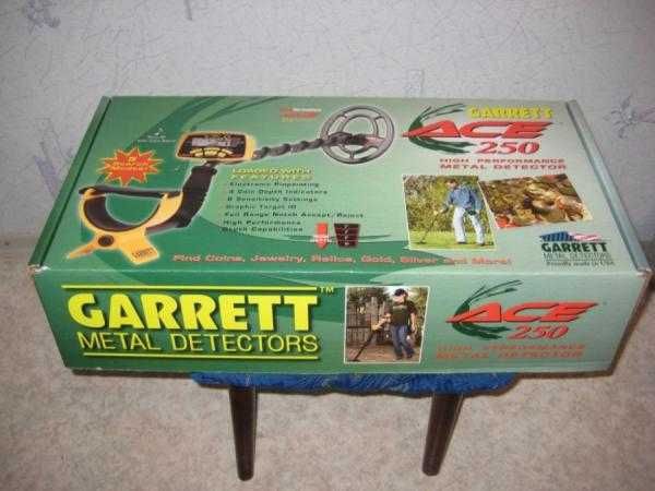 Металлодетектор Garrett AСЕ 250 Металлоискатель Металошукач Асе 250