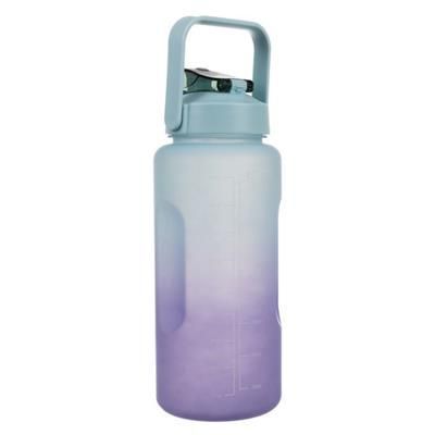 Butelka bidon na wodę 2L 30x10cm uchwyt motywacja