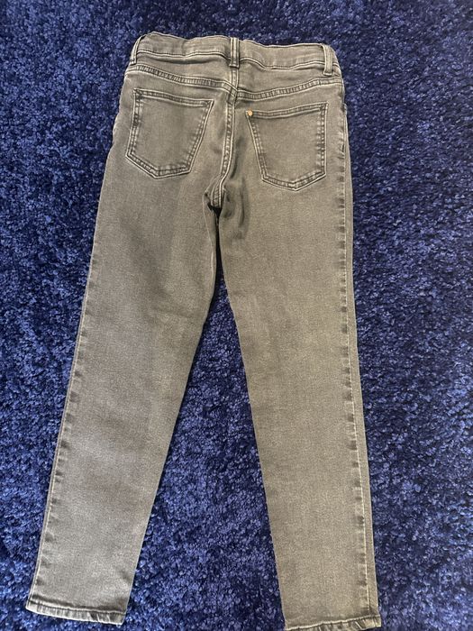 Jeansy 134 H&M - stan doskonaly
