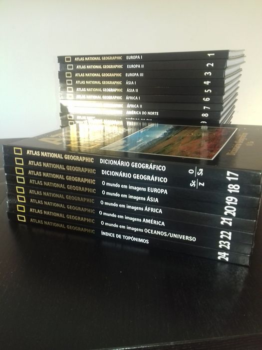 Coleção Atlas National Geographic