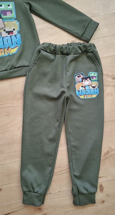 Komplet dresowy Dres Wojan Team 128  khaki/oliwkowym