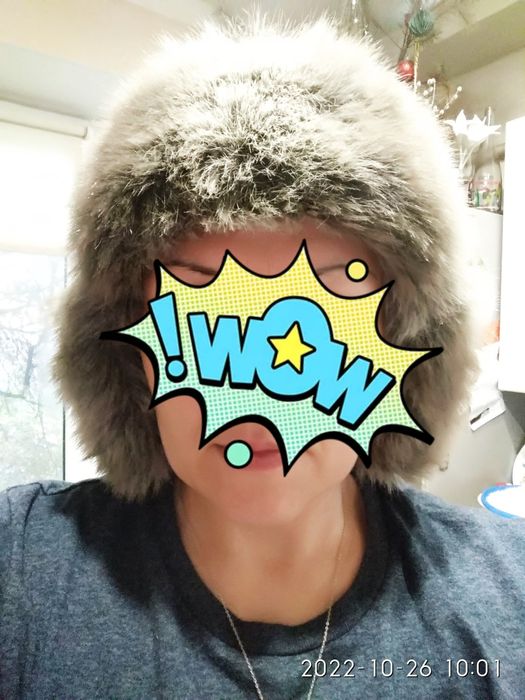 Шапка зимова штучне хутро