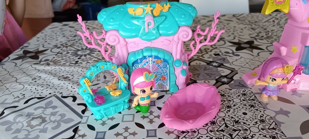 Pinypon gruta das sereias e Brilho estrela (fadas)
