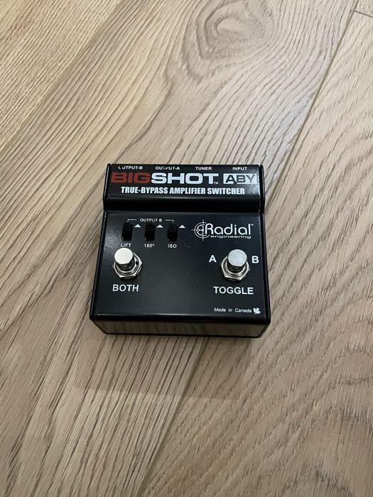 Radial BigShot ABY Switch Input Selector - Como novo