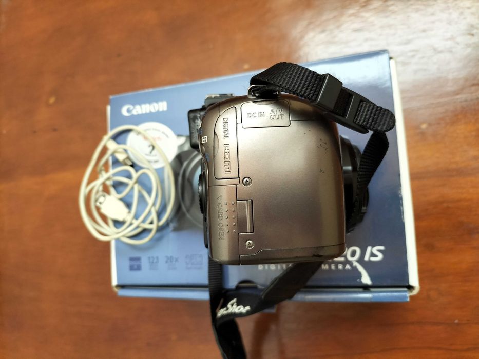 Canon PowerShot SX20 IS usada / para peças