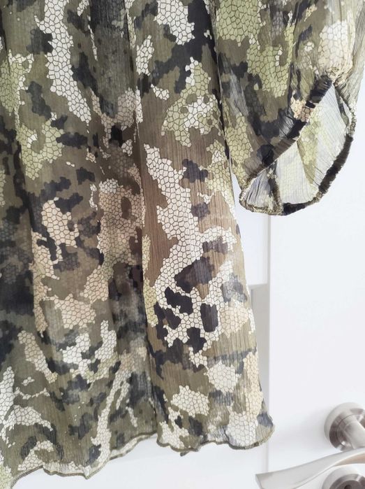 Tunika bluzka damska oversize moro 52