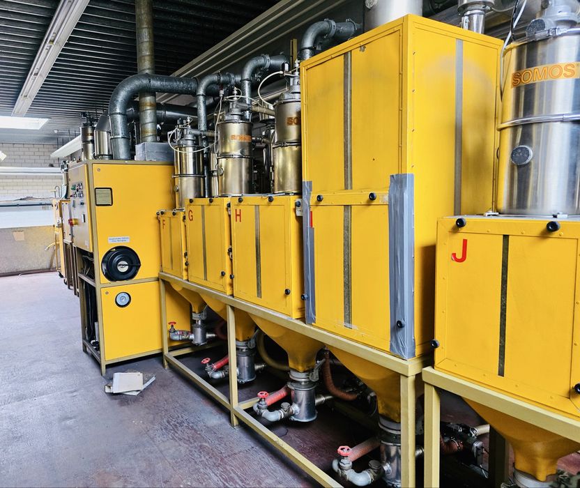 Suszarka do tworzyw - granulatu SOMOS system