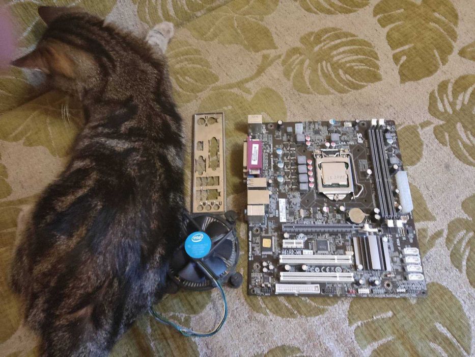 Комплект Intel Core i5-2400 3.1GHz +ECS H61H2-M6 v2.0 ( s1155 )+ Кулер