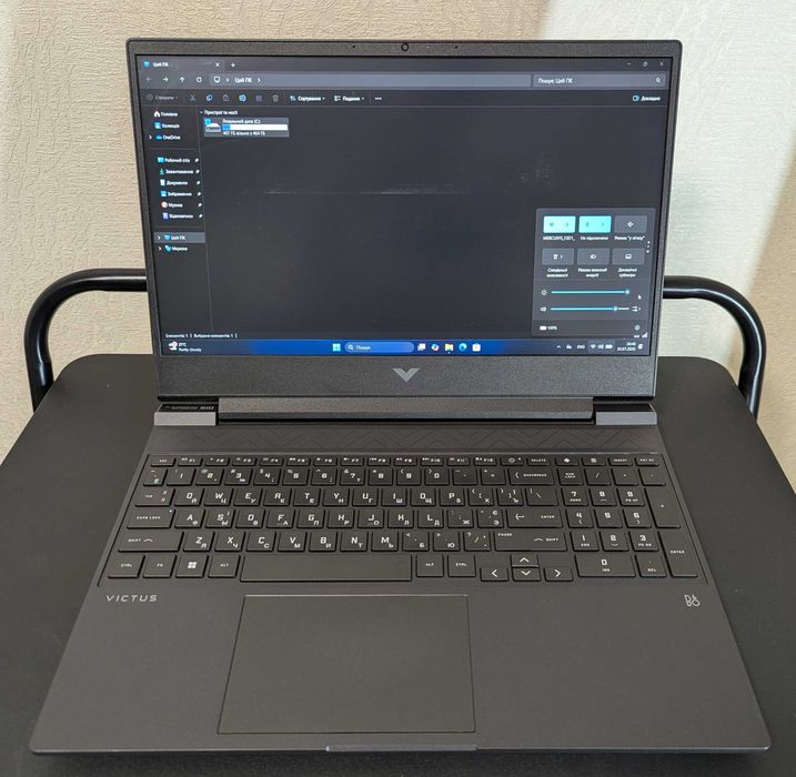 Ноутбук ігровий HP Victus Gaming Laptop 15-fb1013dx / Ryzen 5 7535HS / RTX 2050 / ОЗУ DDR5 24 Gb