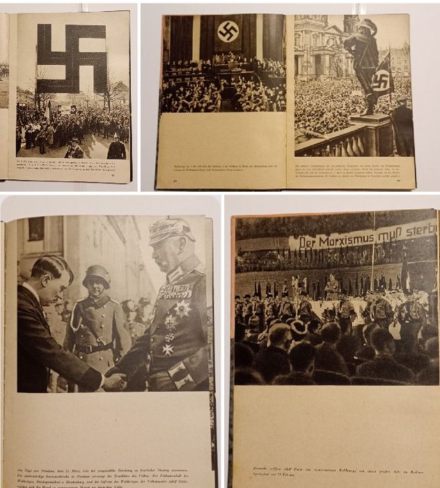 Militaria III Reich NSDAP 1°ano do Nacional Socialismo