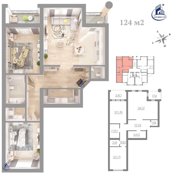 Соборна/центр! Новий будинок з підземним паркінгом від Забудовника