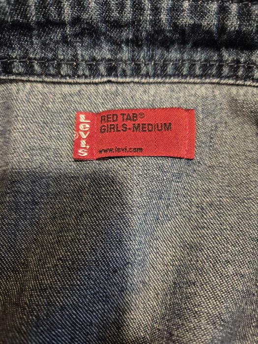 Camisa de ganga rapariga marca levis