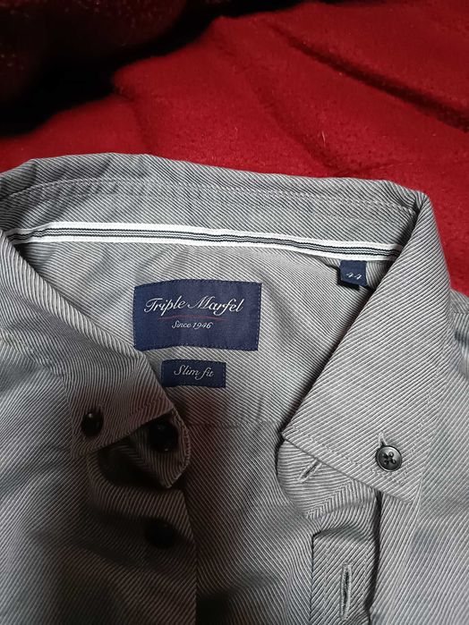 Camiseiro de manga cumprida cor cinza