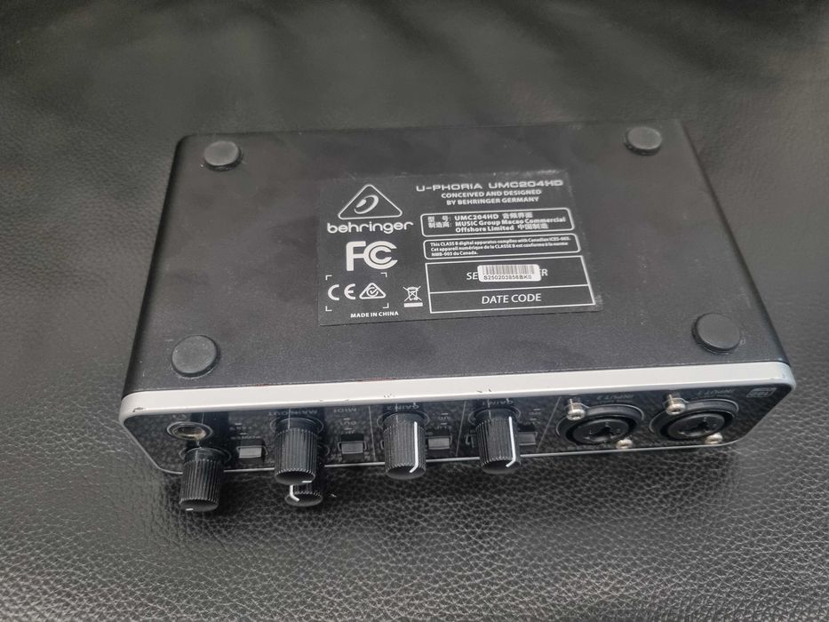 Interfejs Behringer UMC204HD