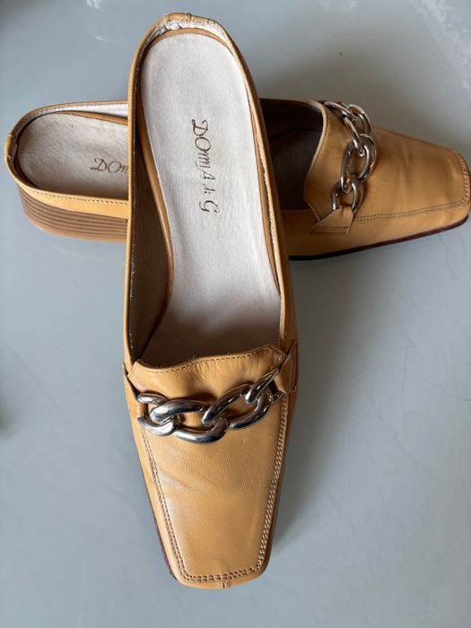 Buty włoskie bez pięty