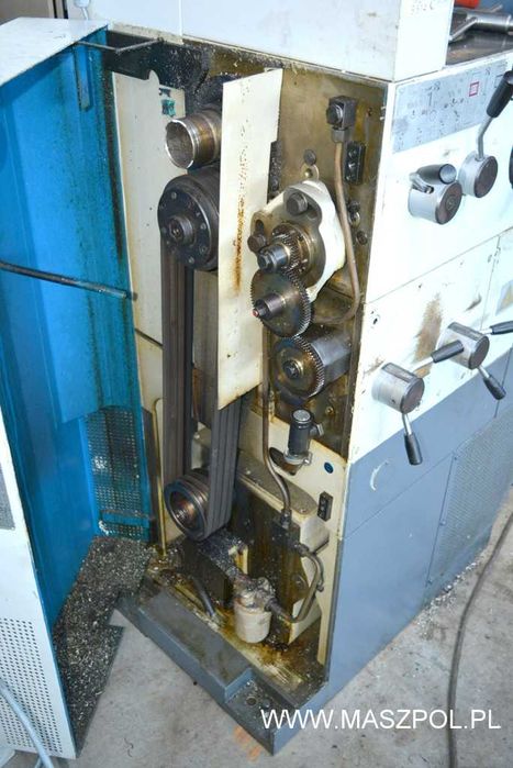 Tokarka FAMOT EUROPA TUM x 1000 - wrzeciono 54 mm - FILM !