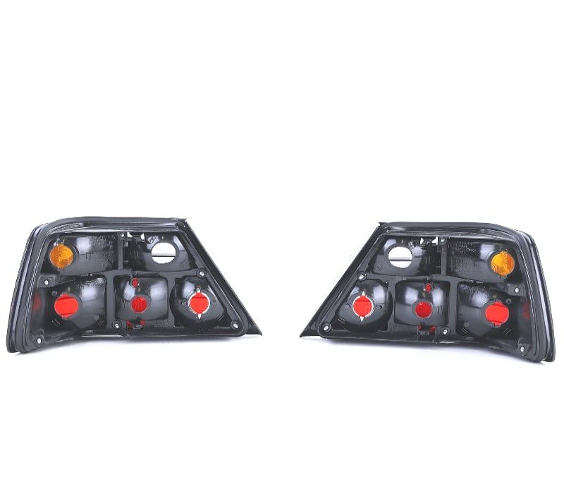 FAROLINS MERCEDES W124 85-93 VERMELHO PRETO
