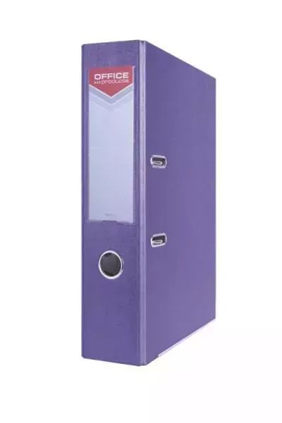 Segregator OFFICER z szyną PP A4 7,5cm fioletowy Office Products. Nowy Produkt