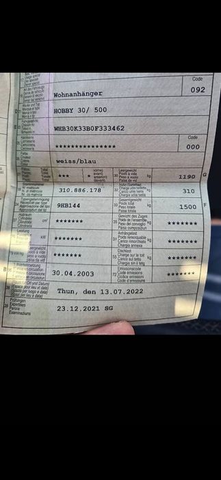 Przedsionek, namiot do przyczepy kampingowej