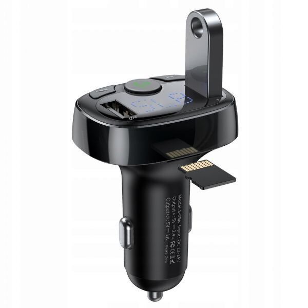 Fm modulator фм модулятор трансмиттер трас радио авто Bluetooth baseus