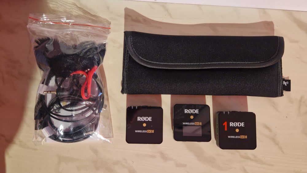 Rode Wireless Go II + stacja ładująca