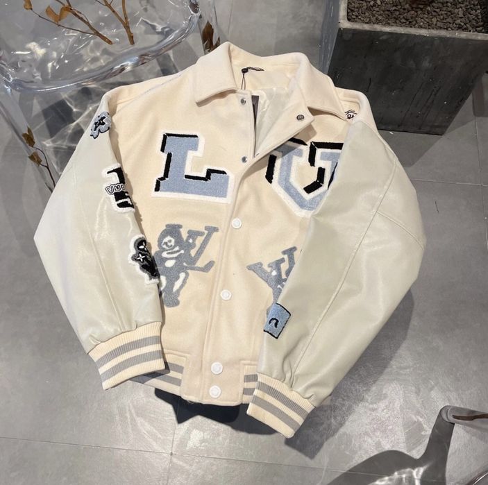 Varsity jacket OFF WHITE