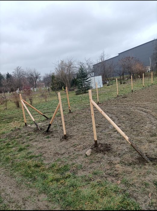 Ogrodzenie leśne tymczasowe budowlane