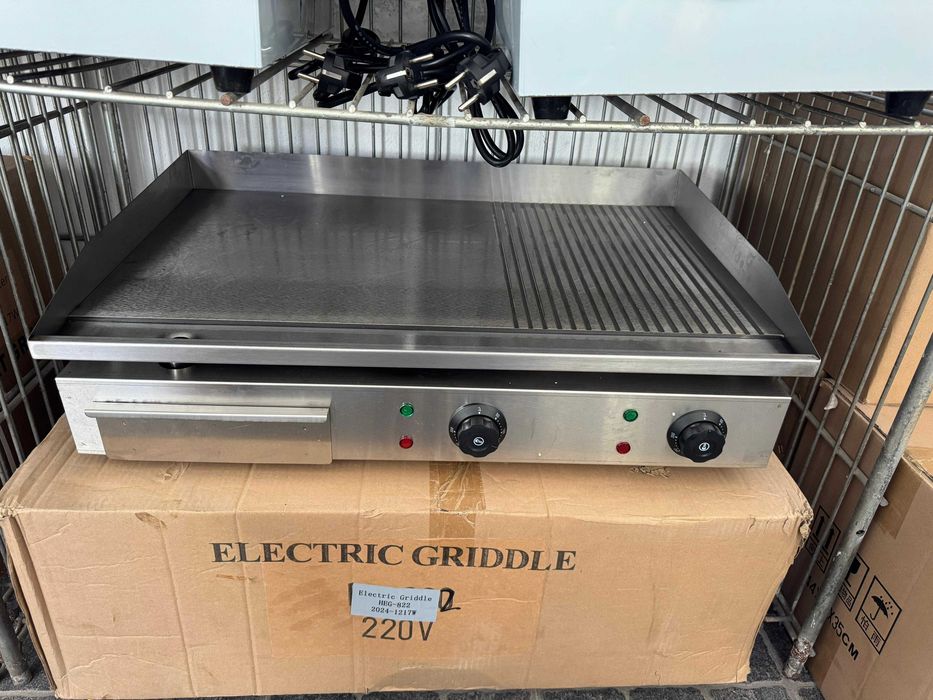 ACM1611 - Frytop Grelhador Elétrico Chapa Mista - NOVO