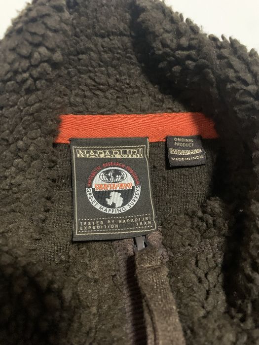 Napapijri кофта , теді , шерпа вінтаж