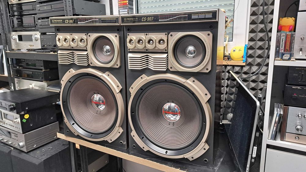Kolumny Pioneer CS-907 top model serii bas 40cm