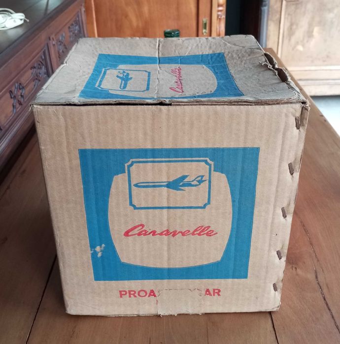 Antiga caixa publicitária Bolacha Maria em cartão
