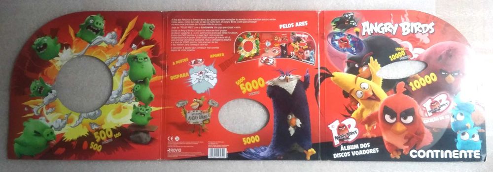 Caderneta Angry Birds Completa