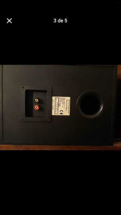 Colunas de Som Monitoras  Spirit Absolute Zero 95 watts 8ohms
