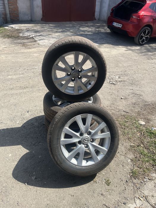 Диски с резиной 5 114.3 r16 мазда mazda