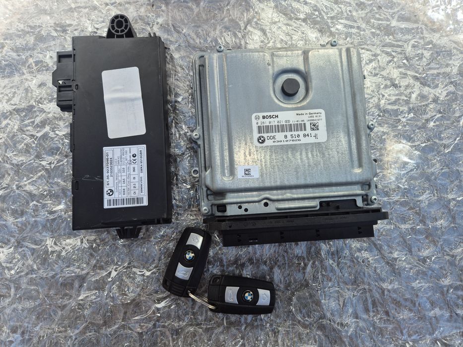 Bmw X5 E70 X6 E71 N57D30B 4.0d Zestaw startowy Sterownik Cas