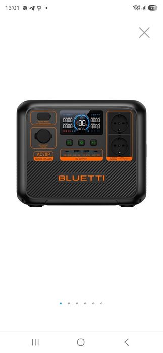 Офіційна Зарядна станція Bluetti Premium 100 v2 2000W 1024кВт/г нова