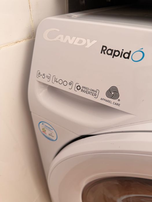 Máquina de lavar e secar Candy rapidÓ