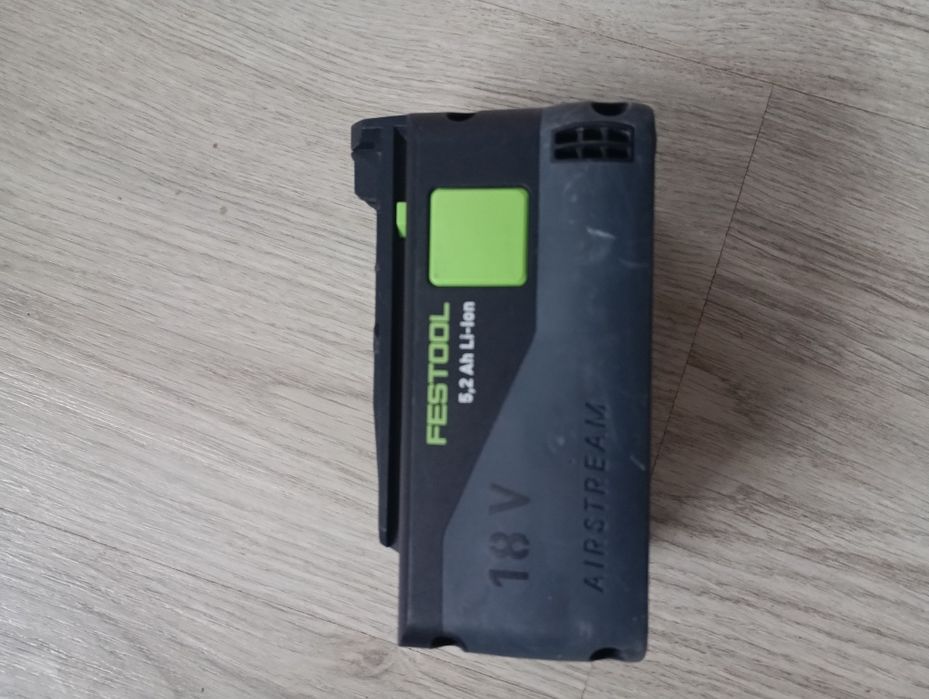 Bateria festool li-ion 18v  5.2 ah.